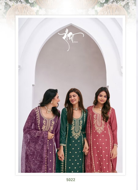 Jannat By Radha Trendz Chinon With Embroidary Work Readymade Dress Wholesale Online